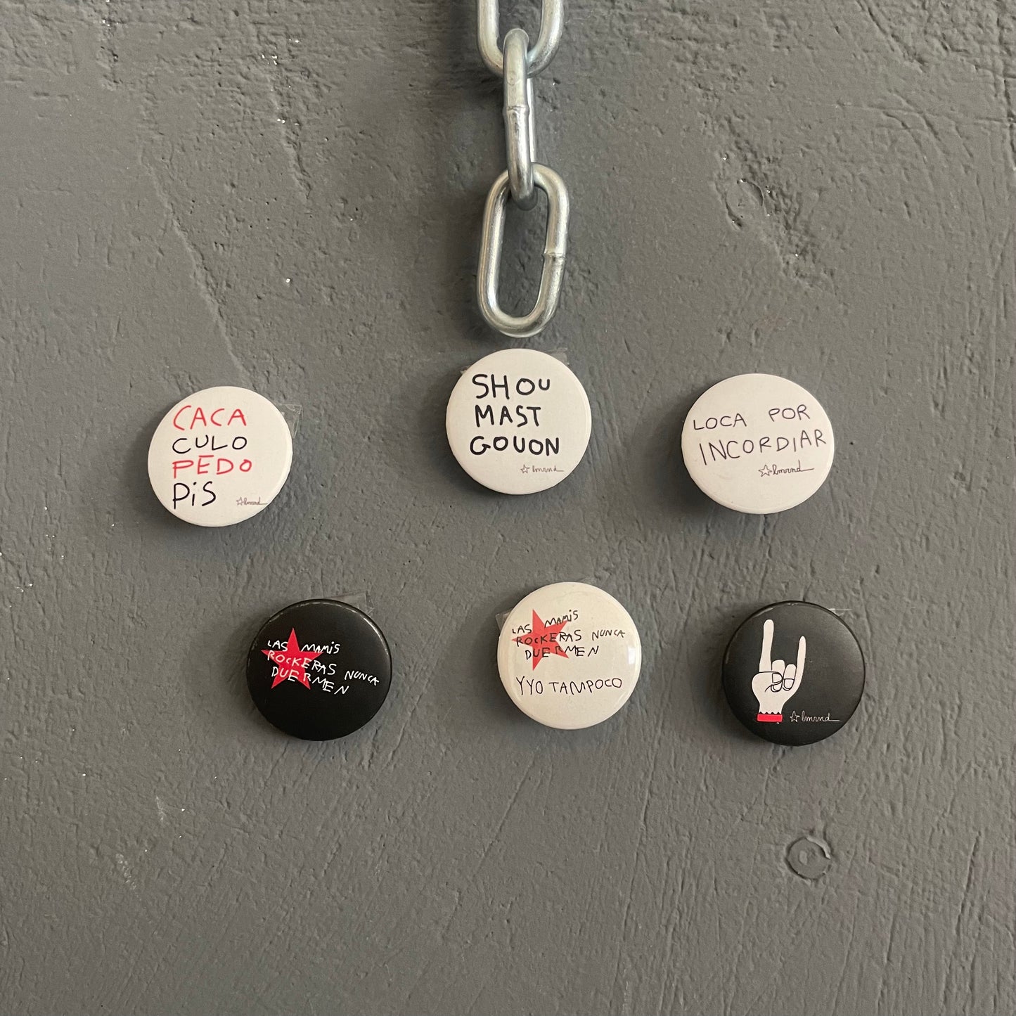 CHAPAS ORIGINALES ROCK
