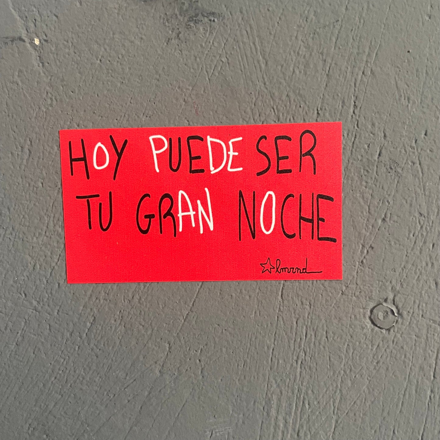 PEGATINAS TUGRANNOCHE
