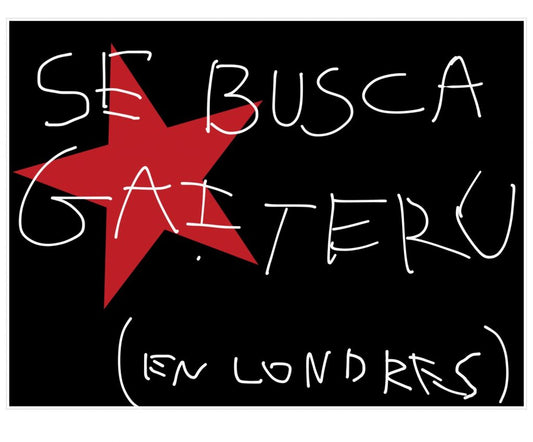 SE BUSCA GAITER@ EN LONDRES