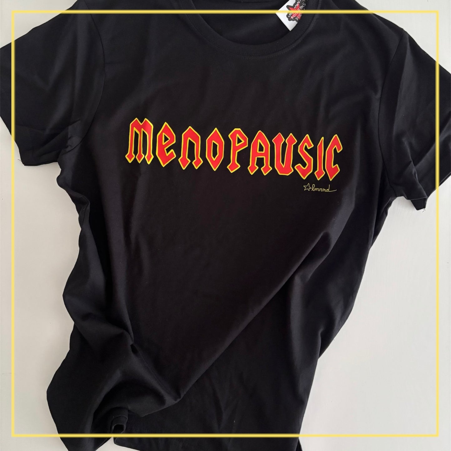 CAMISETAS MENOPAUSIC TOTAL BLACK
