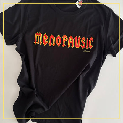 CAMISETAS MENOPAUSIC TOTAL BLACK